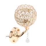 Maxbell Wall Sconce Light Crystal Lighting Fixtures Wall Mounted Lamp for Bedroom StyleD