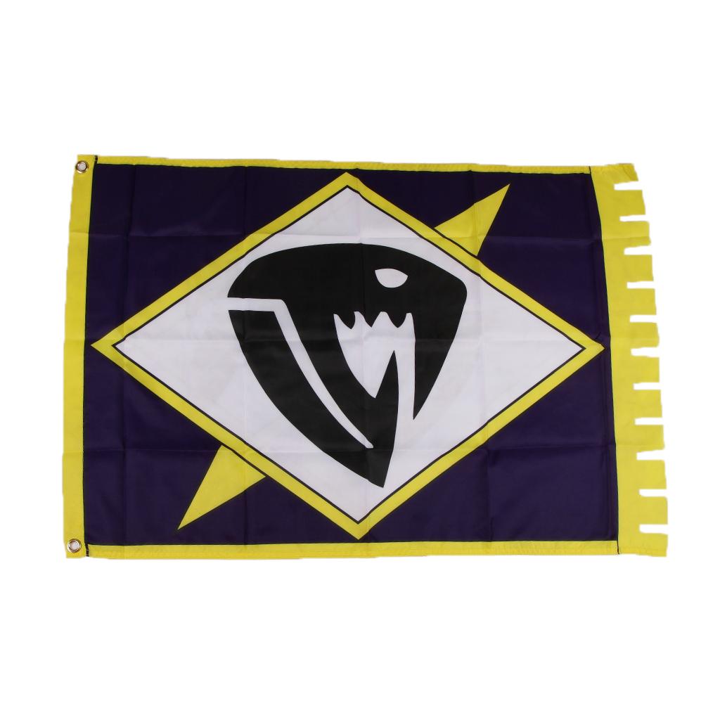 Maxbell Comic Fairy Tail Sober Tooth Flag Banner Anime Cosplay Costume Accessories