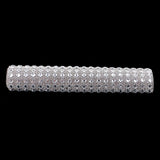 Max 24x40cm Beaded Crystal Rhinestone Trims Sheet Iron on Applique DIY Decor 2