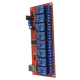 Max 8 Channel USB Relay Module HID No Drive USB Relay for MCU Control 12V