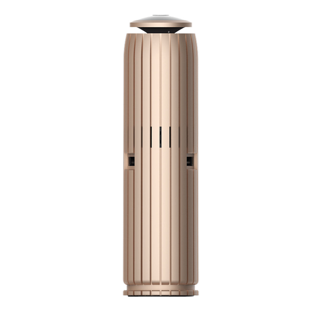 Max Mini Auto Car Fresh Air Ionic Purifier Oxygen Ozone Ionizer Cleaner Golden