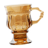Maxbell 140ml Cocktail Goblet Glasses Drinkware for Party Housewarming Gifts Wedding Amber