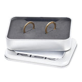 Maxbell 2 Pieces Titanium Alloy Bike Pedal Washer Bicycle Crank Gasket Golden