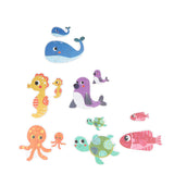 Maxbell 6 in 1 Jigsaw Puzzle Toy Kids Baby Early Brain Developmental Toy Sea Animal
