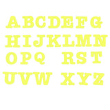 Maxbell 26pcs EVA Magnetic Alphabet Fridge Magnet Early Learning Toy Yellow