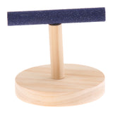 Max Bird Parrot Desk Stand Training Stand Perch Platform Play Game Frame Small