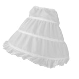 Maxbell Flower Girl 3-Hoop A-Line Crinoline Petticoat Underskirt Children Age 2-14