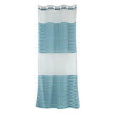 Max 1Pc Voile Curtain Single Panel Sheer Voile Curtain Panel Blue Punch