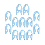 Maxbell Portable Travel Clothes Hanger Folding Sweater Business Trip Blue