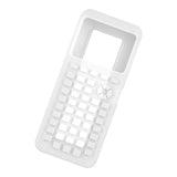 Maxbell 1 Piece Case Cover  for Texas Instruments TI-84 Plus    Transparent White
