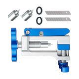 Maxbell Needle Driver Insertion Tool Disc Brake Install Olive Banjo Set Tool Install blue