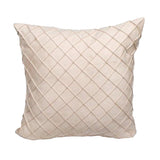 Max Soft Velvet Soild Decorative Square Throw Pillow Covers Creamy White-50x50cm - Aladdin Shoppers