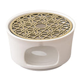 Maxbell Teaware Base Holder Ceramic Decoration for Restaurant Heatproof Dishes