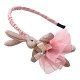 Maxbell Cute Rabbit Headband Hair Hoop Cosplay Easter Supplies Hair Band Hair Card Pink