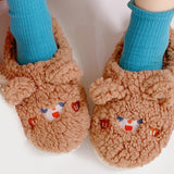 Maxbell Fashion Animal Slippers House Soft Comfy Winter Warm Plush bear 36 to 37