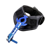 Maxbell Rotatable Arrow Caliper Bow Release Aid Wrist Strap Tools Blue
