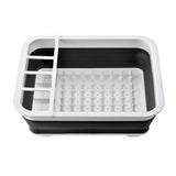 Maxbell Collapsible Dish Drainer Dish Drying Rack Portable Dinnerware Organizer