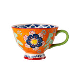 Maxbell Ceramic Cup Birthday Gifts Porcelain Tea Cups for Tea Cappuccino Office Style A