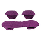 Maxbell 1x Car Seat Winter Anti Slip Cushion Soft Breathable Seat Cover Supplies Purple