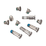 Maxbell 10 Pieces Sturdy Bottom Case Cover Screws Replace for 13in A1932 Accessories Argent