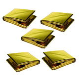 Maxbell Foldable Outdoor Blanket Shelter First Aid Reflective for Hunting Aureate 130cmx210cm