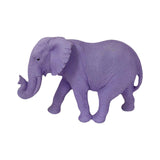 Maxbell Elephant Statue Table Resin Elephant Figurine for Shelf Holidays Desktop Violet