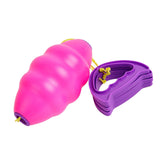 Maxbell Sliding Shuttle Ball Toys for Parent Child Family Sports Dark Pink