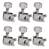 Max 6R Semiclosed Tuning Pegs Key Tuners Machine Heads Electric Guitar Parts