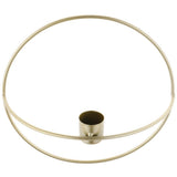Max Iron Geometric Candlestick Candle Holders Centerpiece Decor Gold-Dia.19cm - Aladdin Shoppers
