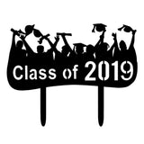 Max Graduate Cake Toppers Acrylic Class of 2019 Cake Toppers for Grad Parties 2