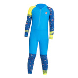 Maxbell Kids Wetsuit Diving Swimsuits Boating Water Sports Kayak Thermal Full suits Blue 2XL