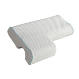 Maxbell Ergonomic Couples Pillow for Friends Couples Birthday Gift Rhombus Right