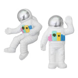 Maxbell Novelty Refrigerator Magnets Waving Astronaut Astronaut for Kitchen Argent