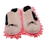 Maxbell Novelty Dust Mop Slippers Dust Floor Cleaning Detachable Washable for Indoor