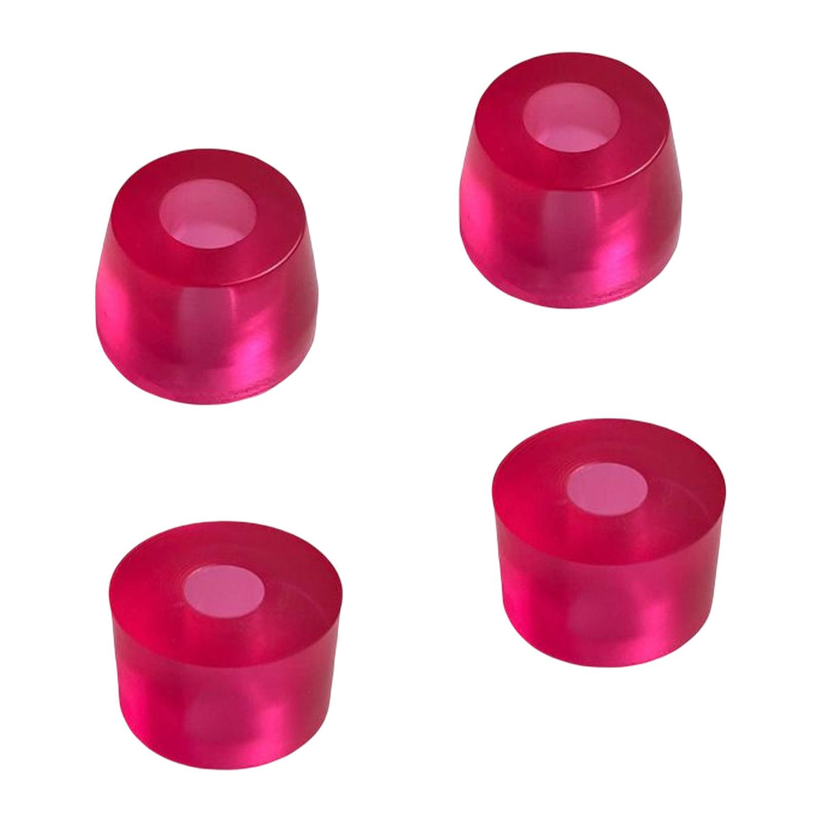 Maxbell 15mm Skateboard Truck Bushings High Elastic Top and Bottom Soft Red SHR88A