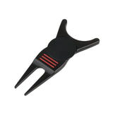 Maxbell Golf Divot Repair Tool Golf Club Holder Practice Women Men Golfer Putting Black