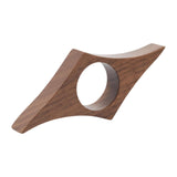 Maxbell Finger Book Holder Compact Portable Thumb Bookmark for Bookworm Gift Readers Brown S