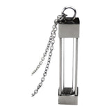 Maxbell Durable Memorial Urn Necklace Rustproof Waterproof Fashion for Birthday Cuboid