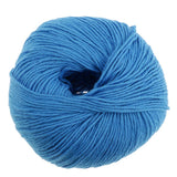 Max Soft Cotton Crochet Cotton 50g Knitting Yarn Baby Knit Wool Yarn Blue 2