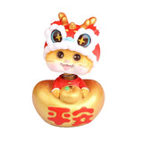 Maxbell Miniature Figurines Gift Desktop for Living Room Bookshelf Dragon Collectors Style B