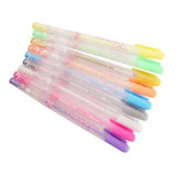 Maxbell 12 Colors in 1 Pen Gel for Office Students Stationery Ink Pen Chalk Gift