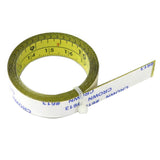 Max Self Adhesive Backing Metric Ruler Measure Tape  Left to Right(0-500cm)