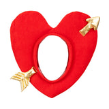 Maxbell Cupid Arrow Hat Red Lplush Heart Party Hat for Valentines Day Dress up Decor