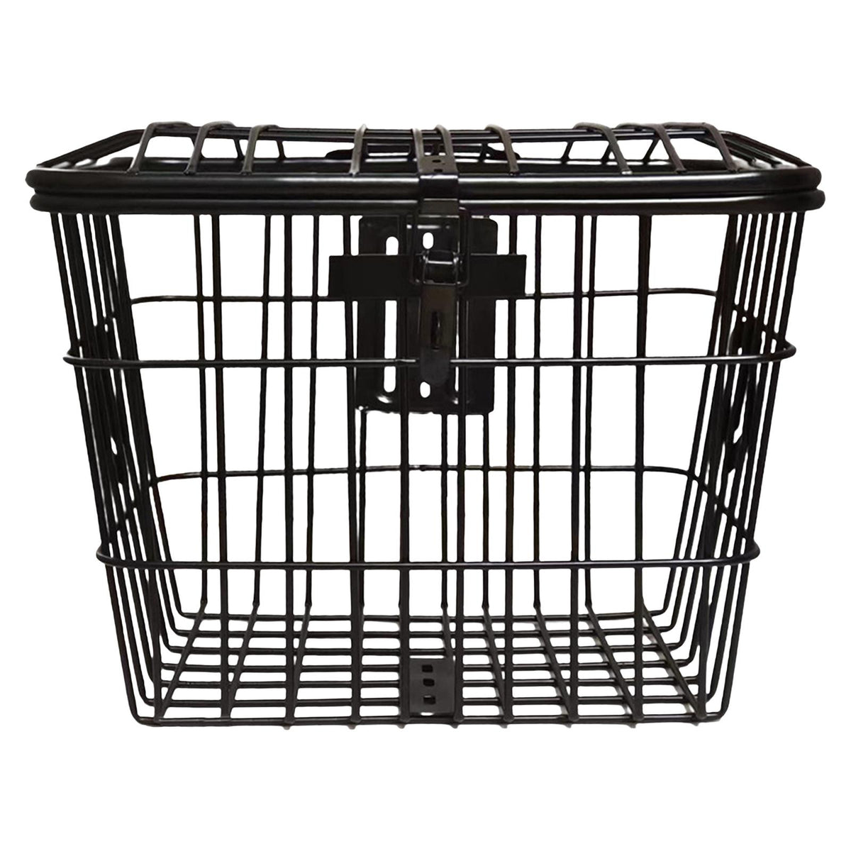 Maxbell Metal Bike Basket Organizer with Mounting Screws Large Space for Tricycles