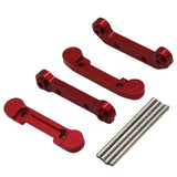 Maxbell 1/12 RC Front Rear Arms Replacement for Wltoys 144001 124019 144002 Red