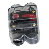 Maxbell CAR STEREO AUDIO CIRCUIT BREAKER FUSE INLINE FOR 12V DC CAR A/V SYSTEM 100A