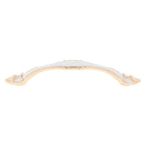 Max Classic Wardrobe Door Handles White &Golden Size_5