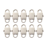 Maxbell Bag Length Shortener Clasps Adjustable Bag Buckles for Purse DIY Accessories silver