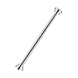 Maxbell Clothing Hanger Telescopic Rod Support Rod Closet Rod for Bedroom Bathroom 170cm