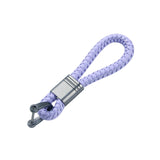 Maxbell Braided Rope Key Chain Wristlet Bracelet Keychain Lanyard Car Key Chain Light violet